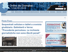 Tablet Screenshot of odg.mi.it